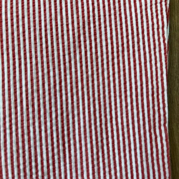 EUC Talbots Perfect Crop Pink Seersucker Sz 2 - Picture 4 of 13